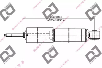 Амортизатор DJ PARTS DS1299GT